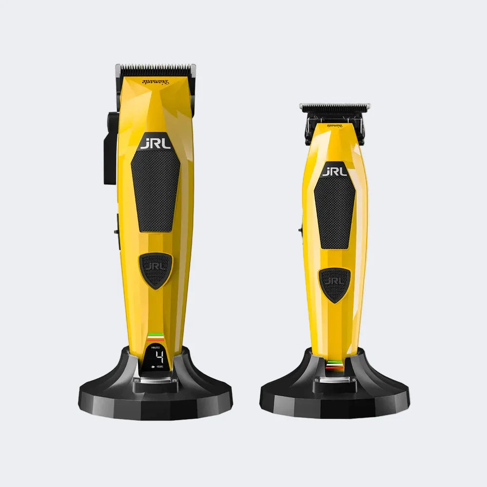 JRL Professional Diamante DI2025 Clipper & Trimmer Set Yellow
