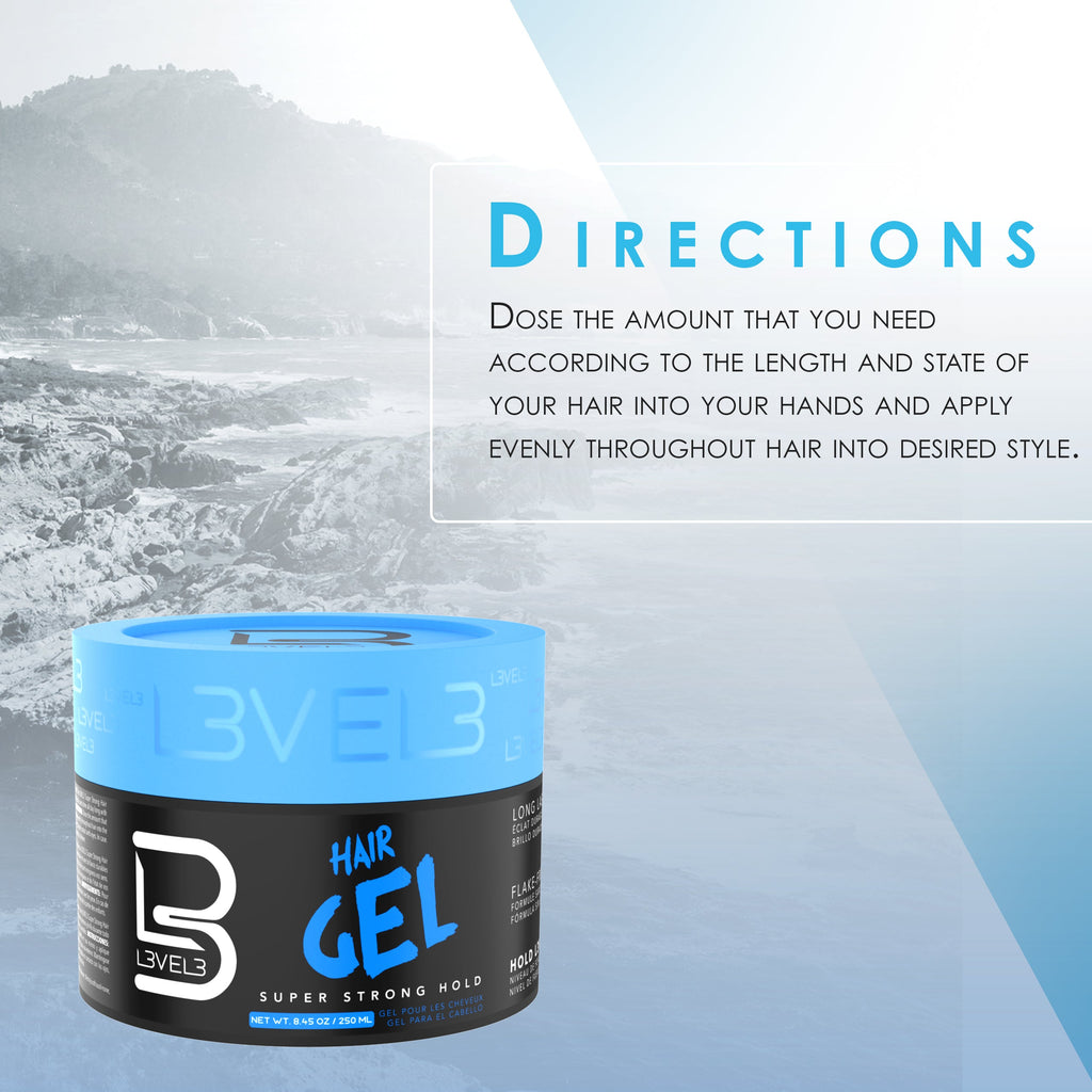 Strong Hair Styling Gel