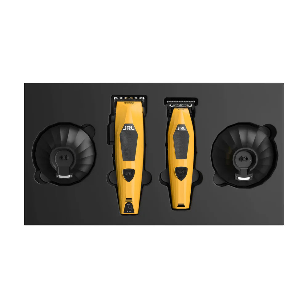 JRL Professional Diamante DI2025 Clipper & Trimmer Set Yellow