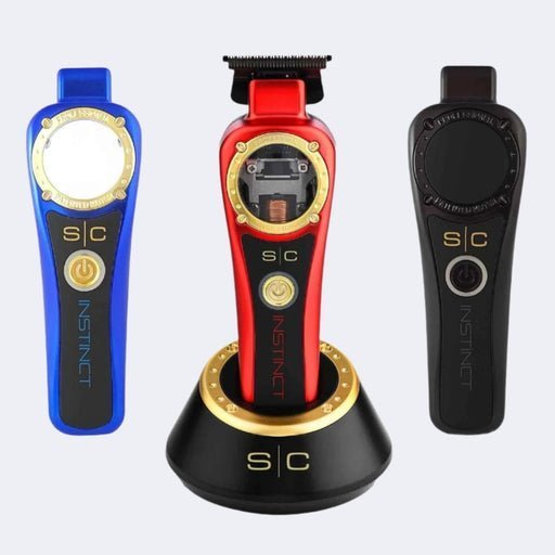 StyleCraft Instinct Clipper and Trimmer Combo with FREE Fade Brush